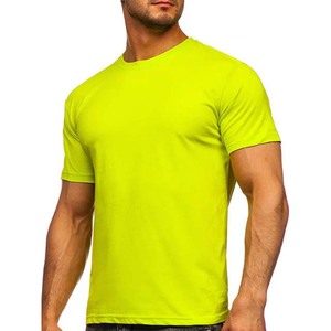 Slim Fitness Men's Clothing <b>T</b> <b>Shirts</b> Plus Size <b>High</b> Street Style O <b>Neck</b> Short Sleeve Cotton Polyester Summer Men's <b>T</b> <b>Shirts</b> OEM - Product Image 2