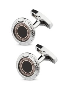 Bijoux de luxe pour hommes, boutons de manchette |   Boutons de manchette personnalisés en acier inoxydable et argent sterling 925 pour mariage et affaires - Product Image 4