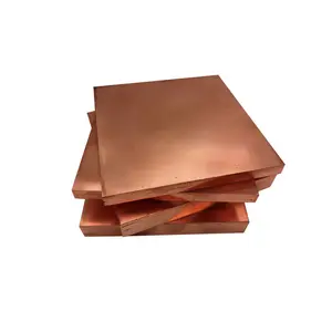 0,5mm 1mm 2mm 3mm 4x8 C1100 C1220 C2400 C2600 placa de cobre hoja cátodo personalizado pureza mayorista mejor precio