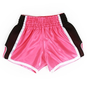 Pantalones Cortos de Muay Thai para Hombre, Estampado Satinado, Cintura Elástica, para Entrenamiento de Gimnasio, Kickboxing, Ligeros, Coloridos - Product Image 6