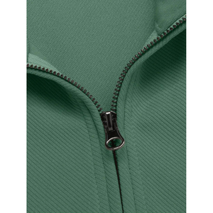 Polo pour homme, nouveau sweat-shirt à manches longues, vêtement d'extérieur décontracté et professionnel, coupe ample, fermeture à quart de zip - Product Image 6