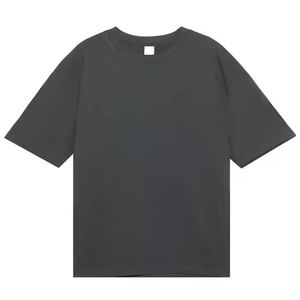 Camisetas de Boxeo Extra Grandes de Algodón 100% de Corte Holgado, Ligeras, de Secado Rápido, Transpirables y Ecológicas con Logotipo Personalizado OEM - Product Image 4