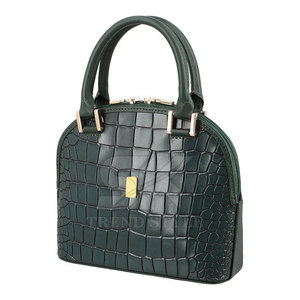 Sac à main en cuir véritable de haute qualité pour femmes, sac à main tendance avec logo personnalisé, sacs en cuir gaufré croco pour femmes - Product Image 3