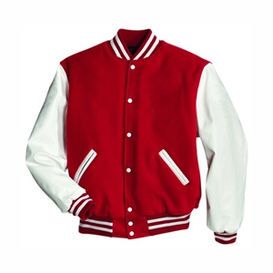 New Arrival Men's Custom Varsity Letterman Jacket Stand Collar Waterproof Sports Embroidery Baseball Coat Contrast Front - Product Image 4