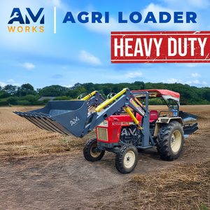 Cargador agrícola con accesorio de cucharón 4 en 1 para tractor Sonalika con alta capacidad de elevación y 1 año de garantía - Product Image 3