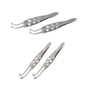 Pinzas para Glándulas de Meibomio, Instrumento Quirúrgico Manual Reutilizable de Acero Inoxidable, Pinzas para Párpados, Metal Med Corporation MM-0226-104 - Product Image 5