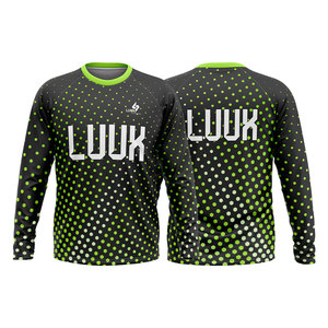 Custom Printed <b>Long</b> <b>Sleeve</b> Rash Guard <b>Compression</b> Gym Top Moisture Wicking Athletic <b>Shirt</b> for Fitness Training <b>Shirt</b> - Product Image 3