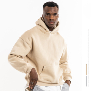 Sudadera de Alta Calidad, Estilo Vintage, para Invierno, 360 GSM, 100% Algodón, Forro Polar Grueso, con Bolsillos, Talla Grande, Personalizada con Bordado - Product Image 2