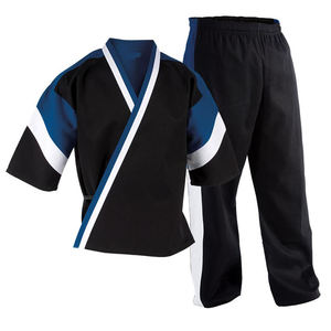 Professional Karate Training Uniform Stretch Custom Logo Front 100% Cotton Comfortable Lightweight Breathable - Product Image 6