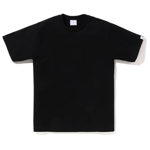 เสื้อยืดแขนสั้นสีดำสำหรับผู้ชาย ผ้าฝ้าย 100% คอกลม ลำลอง ผ้าเจอร์ซีย์ถัก สีพื้น ไม่ยับ 220 กรัม แบบเรียบ - Product Image 1