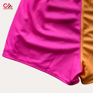 Shorts de rugby décontractés pour adultes, respirants, à séchage rapide, avec taille élastique, étiquette personnalisée, couleur et logo personnalisés, unisexe - Product Image 5