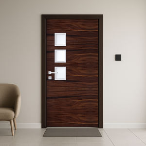 Porte de sécurité ignifugée et étanche pour la maison, le bureau, les bâtiments commerciaux, les usines industrielles, les infrastructures et l'évacuation en cas d'incendie - Product Image 1