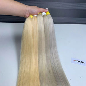 Extensiones de Cabello Humano Virgen Vietnamita al Por Mayor, de Alta Calidad, 100g, 28 Pulgadas, Color Marrón Natural, Rizado, Súper Doble - Product Image 1