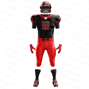 Uniforme de Fútbol Americano Personalizado Sublimado, Conjunto Completo, Ropa Deportiva de Fútbol Americano de Secado Rápido y Resistente al Desgaste, Venta al Por Mayor - Product Image 2
