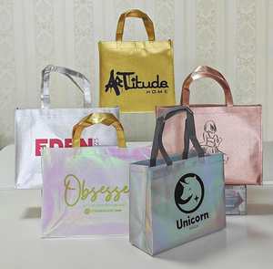 Bolsa de Mano de Lona Reutilizable de Gran Capacidad para Mujer, con Logotipo Personalizado Impreso, Ecológica, para Compras, al por Mayor - Product Image 1