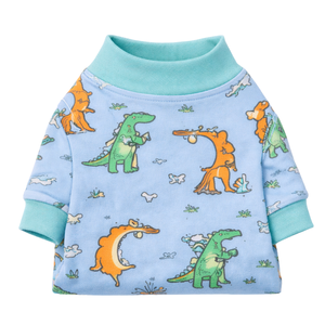 Dog <b>Pajamas</b> Onesie Dragon Print Soft Stretch Pet Sleepwear Cozy Breathable All Season Nightwear For Small Medium Dogs Indoor Use - Product Image 6