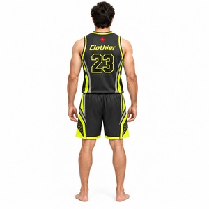 Conjunto Deportivo Ligero para Entrenamiento, Juego, Práctica y Competencia, Uniforme de Baloncesto para Hombre, Camiseta y Pantalones Cortos Transpirables - Product Image 2