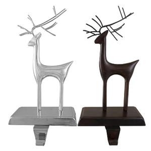 Soporte para Calcetines Navideños de Hierro Fundido con Diseño de Copo de Nieve, Gancho Resistente de Metal para Chimenea o Repisa, Decoración Navideña para el Hogar - Product Image 5