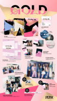[Album original coréen] ITZY - GOLD (VERSION STANDARD)