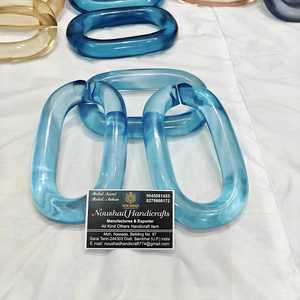 home decoration The Customization <b>resin</b> Chain links very big size and <b>clear</b> colors multi colors <b>resin</b> big links available - Product Image 1