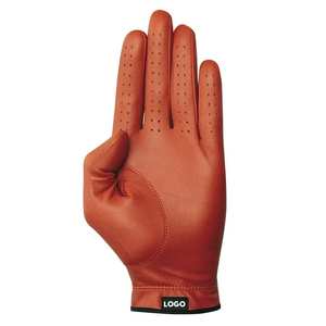 Gants de golf sur mesure à prix avantageux, de haute qualité, en cuir véritable, protection UV, respirants, confortables, avec une bonne adhérence. - Product Image 1