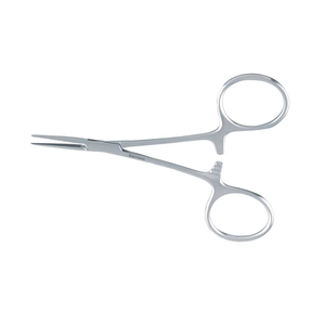 Pinces à moustiques chirurgicales en acier inoxydable personnalisées avec poignée incurvée à verrouillage et fonction hémostatique - Product Image 6