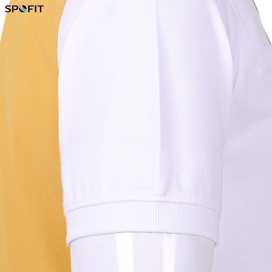 Nouveau Polo Color Block à Manches Courtes en Coton Oxford Décontracté Respirant Coupe Classique Rayures Blanches Jaunes Vertes - Product Image 5