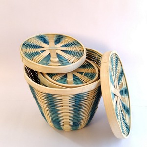 Premium tiffin box for sale eco-friendly bamboo <b>lunch</b> boxes fast selling snack candy container <b>set</b> - Product Image 4