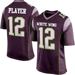 Votre propre logo et numéro d'équipe Maillot de football américain 100% Polyester Sublimation Maillots de football américain pour les jeunes - Product Image 1