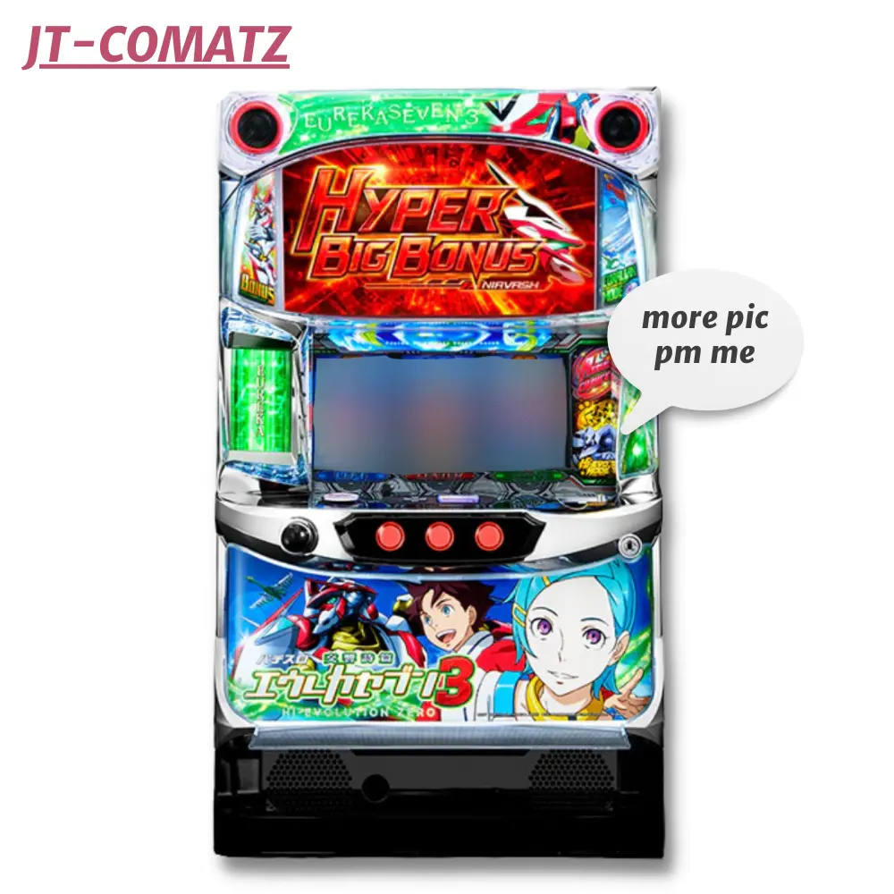 EUREKA SEVEN 3 Psaumes de planètes Hi-Evolution Anime Japan Pachi Coin Tokens Game Machine utilisée