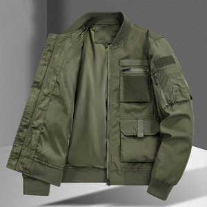 Chaqueta Cargo Estilo Vintage para Hombre – Prenda Exterior Clásica y Funcional con Diseño Atemporal y Logotipo Personalizado - Product Image 4