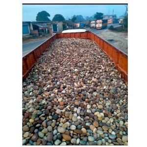 Piedras naturales y piedras de molienda utilizadas para molinos de bolas, piedras de mármol pulidas pequeñas de color blanco nieve para decoración del hogar. - Product Image 1