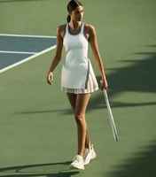 Tenue de tennis pour femme, jupe et haut, luxe, athlétique, Power Softtouch, ultralégère, ventilée, élégante, Dynamic Energyboost