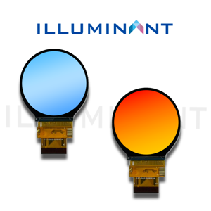 Pantalla TFT Redonda de 2.1 Pulgadas, TN 6 o'clock COG FPC, Módulo de Pantalla Personalizado, Resolución 480x480 para Reloj Inteligente - Product Image 2