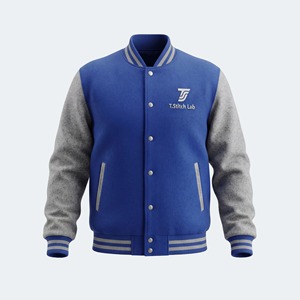 Chaqueta Varsity Unisex de Diseño Único con Logotipo Personalizado, Transpirable, de Secado Rápido, para Invierno, Cuello en V, Mangas Largas, Nueva Llegada, Colores Sólidos - Product Image 5