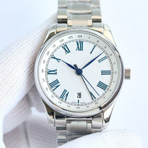 Reloj de Hombre de Diseño de Alta Gama con Bisel Dorado de Lujo, Correa de Acero Inoxidable, Estilo Casual, Deportivo y de Negocios, Automático y Mecánico - Product Image 2