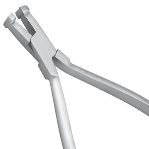 Pince de formage de boucles pour fils orthodontiques en acier inoxydable de haute qualité, instrument dentaire pour le retrait de brackets par Grip Surgical - Product Image 5
