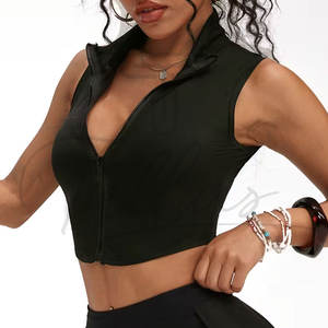 Tops Cortos Casuales para Mujer, Última Tendencia, Gran Venta, Precio Económico, Camisetas Cortas para Mujer, Material Personalizado, Tops Cortos de Verano para Mujer - Product Image 3