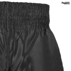 กางเกงขาสั้นออกกำลังกายสำหรับผู้ใหญ่ลายเสือ MMA มวยไทย สไตล์สปอร์ต ผ้าไหมแท้ 100% เอวสูง เป็นมิตรกับสิ่งแวดล้อม ขายส่งจากโรงงาน - Product Image 5