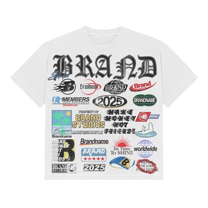 Camisetas Deportivas de Moda con Diseño Personalizado, Alta Demanda, 100% Algodón, Cuello Redondo, Corte Holgado para Hombre, Precio al por Mayor - Product Image 2