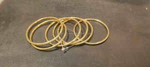 Ensemble de bracelets réglables en laiton écologique Royal Radiance, bijoux de luxe faits à la main, personnalisation, couleur et forme personnalisables - Product Image 2