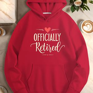 Sudaderas con capucha informales de punto estampadas para mujer, 100% poliéster, oficialmente retiradas del mercado - Product Image 2