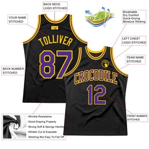 Meilleur uniforme de basket-ball personnalisé en sublimation pour femmes Dernières chemises de basket-ball en maille vierge imprimées pour hommes - Product Image 2