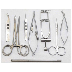 PISSCO Large Animal Veterinary Ophthalmic Kit Veterinary Ophthalmic Surgery <b>Instruments</b> Stainless Steel Made By Pissco - Product Image 1