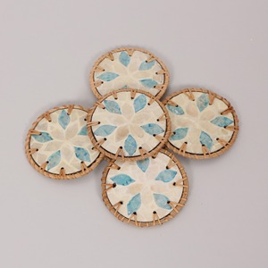 Woven rattan <b>coaster</b> to display candle wholesale price teacup saucer top-pick <b>drink</b> cup <b>coasters</b> - Product Image 5