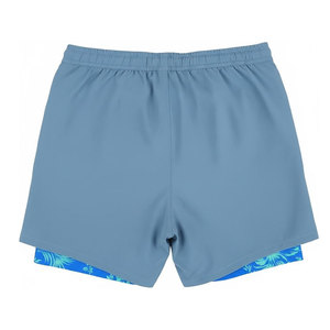 OEM Men’s Gym Shorts Solid Color <b>Mid</b> Waist Lightweight Quick Dry Breathable Training Sports Shorts Bulk - Product Image 2