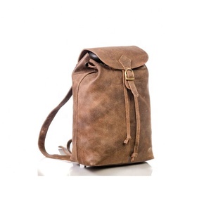 Cowhide Leather <b>Backpack</b> with PC Material Soft and Anti-Theft Multi-Functional Daily Travel Bag with Hair on Cow Print Design - Product Image 1