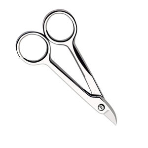 Ciseaux chirurgicaux miniatures en acier inoxydable robuste pour couper les fils : ciseaux angulaires de 12 cm avec finition polie CE par Grip Surgical - Product Image 4