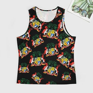 Wholesale Price Custom Men Tank <b>Tops</b> Gym Wear Sleeveless <b>Camo</b> Design Crewneck Casual High Street Men Tank <b>Top</b> - Product Image 1