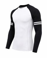 Rashguard à manches longues pour homme, qualité supérieure, séchage rapide, en Spandex et Polyester, vêtement d'extérieur